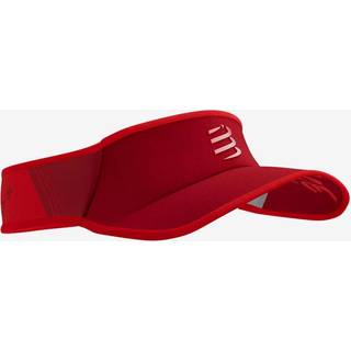 Compressport Visor Ultralight - Samba Red, perfekt til løb og træning i varmt vejr. let og komfortabel design.