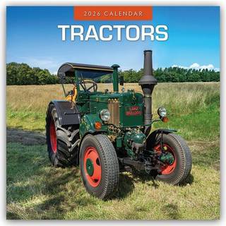 Tractors 2026 Square Wall Calendar