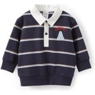 Cotton On Cotton On Blue Marl Gabe Rugby Polo T-Shirt