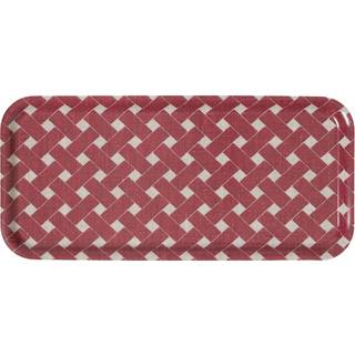 Almedahls Korg bakke 15x32 cm Rød