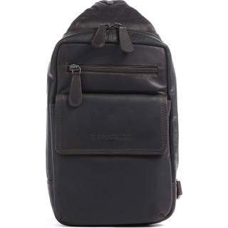 The Chesterfield Brand Wax Pull Up Cow Turelle Sling taske mørkebrun