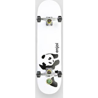 "Enjoi Whitey Panda 8"" Skateboard" - Uni - white