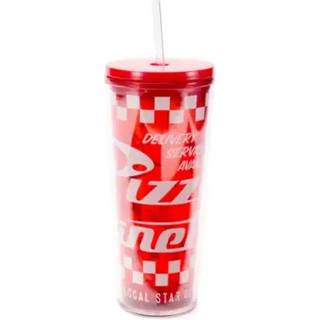 Pizza Planet Straw Tumbler, Toy Story - Multicolored
