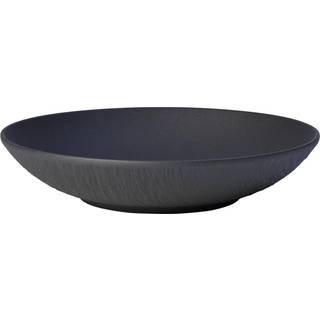 Villeroy & Boch Manufacture Rock Skål 24 Cm - Serveringsskåle Porcelæn Sort - 10-4239-2536