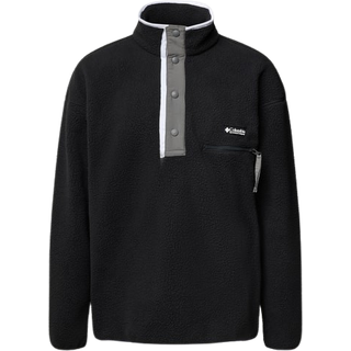 Columbia Helvetia II Half Snap Fleece Fleecesweatere Herrer størrelse M farve sort