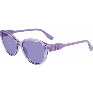Karl Lagerfeld Kvinde KL6099S 516 Solbriller Plast Rosa Violet Pantos Normal