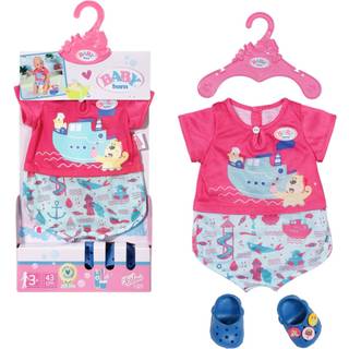 Baby Born Dukketøj Badepyjamas m. Sko 43 Cm