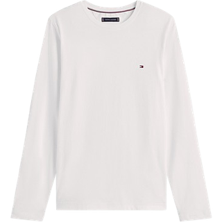 Tommy Hilfiger Herren Longsleeve weiß Slim Fit