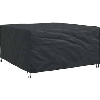 Overtræk til havemøbler Sort 180 x 190 x 85 cm 600D