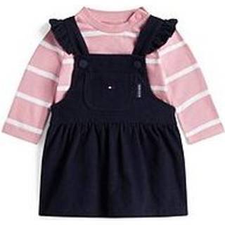Corduroy Dungaree Dress And Top Gift Set