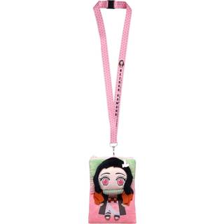 Demon Slayer: Kimetsu no Yaiba Lanyard Nezuko Deluxe with Pouch Card Holder