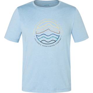 Columbia Kwick Hike Graphic S/S Tee T-shirt Herrer størrelse XL farve blå