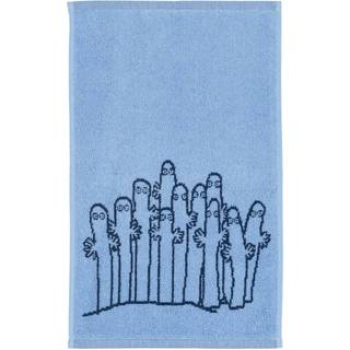 Moomin Arabia Mumi håndklæde 30x50 cm Hattifnatterne blå