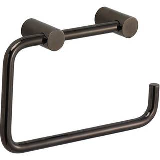 Pressalit toiletpapirholder i sort krom