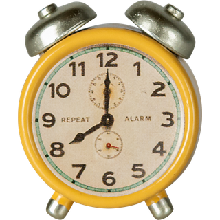 Maileg Vækkeur til mus | Gul