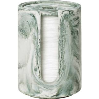Ferm Living Mist Holder For Cotton Pads / Emerald - Tandkrus Resin Off-White - 1104271155