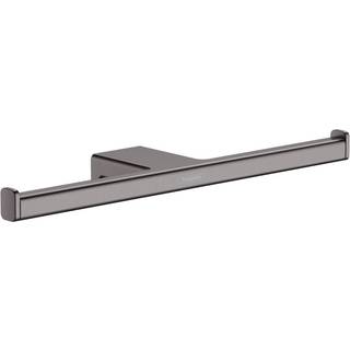 Hansgrohe AddStoris dobbelt toiletrulleholder - sort krom