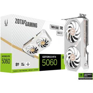 Zotac GAMING GeForce RTX 5060 Twin Edge OC White Edition NVIDIA 8 GB GDDR7