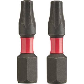 Milwaukee SHOCKWAVE Impact Duty TX20 Bits 2-pak 2-pak TX20 - 25 mm