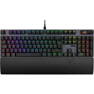 ASUS ROG Strix Scope II X tastatur Spil USB Schweizisk Sort