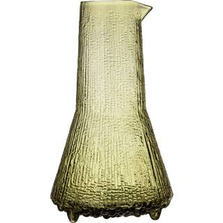 Iittala Ultima Thule Karaffel 50 Cl Finsk Sand - Vand, Kaffe & Te Glas Grøn - 1082396