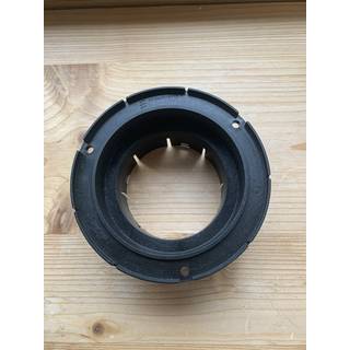 Slangstuds Eberspächer, 75 mm, plast, sort