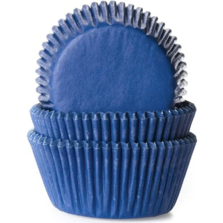 Muffinsforme blå - ekstra tykt papir 50 stk