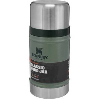 Classic termobeholder, 0,7 liter, hammertone green