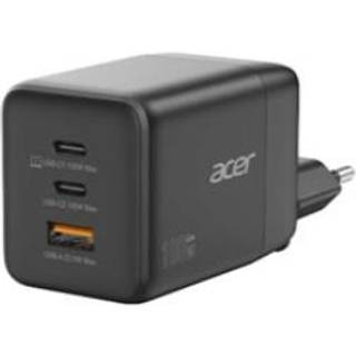 Acer 100W GaN Oplader med aftagelige EU/UK-stik