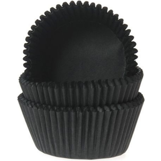 Black Mini Muffinsforme 60 stk, House of Marie
