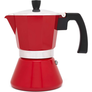 Bredemeijer  espressokande rød 6 kopper