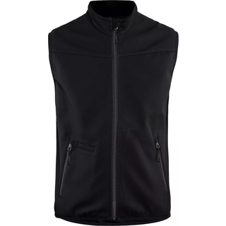 Blåkläder 3850 Softshell Vest / Softshell Vest - 2XL - Sort/Mørk Grå