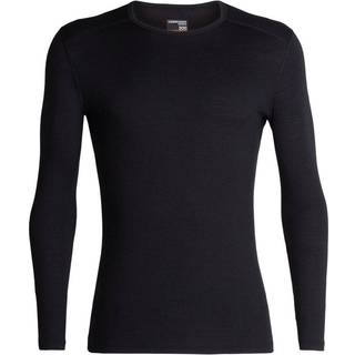 Icebreaker Men's 200 Oasis Long Sleeve Crewe Black, M