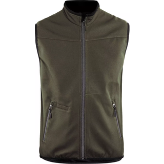 Blåkläder 3850 Softshell Vest / Softshell Vest - XL - Olivengrøn/Sort