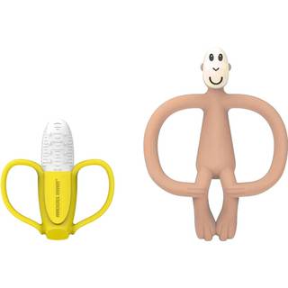 Matchstick Monkey Banan & Abe Bidering Sæt Pink