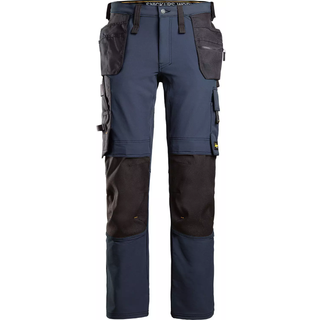 Snickers arbejdsbukser 6271 58 marine/sort AllroundWork 62719504058