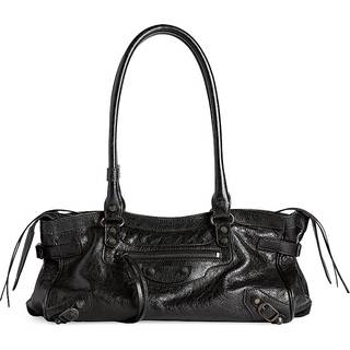 Balenciaga Le City East-West Medium shoulder bag - black - One Size