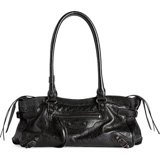 Balenciaga Le City East-West Medium shoulder bag - black - One Size
