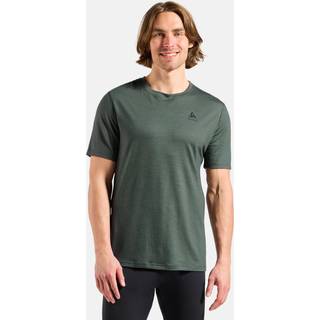 Odlo Merino 160 Baselayer Crew Neck S/S Merino undertøj Herrer størrelse L farve olivengrøn