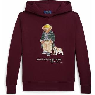 Ralph Lauren Polo Bear Fleece-hættetrøje Bear Classic Wine  Bear Classic Wine 94-100cm  Rød  94-100 cm  mand