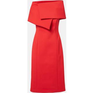 Oscar de la Renta Draped cocktail dress - red - XXXS