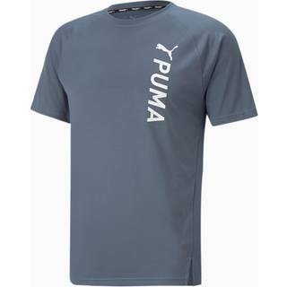 PUMA Herren T-Shirt blau Mikrofaser/Funktion unifarben