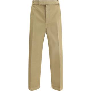 Thom Browne Cotton twill straight pants - beige - XL