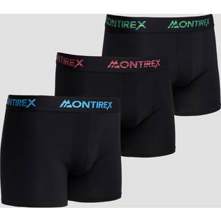 MONTIREX 3-Pack Boxers, Sort - XS