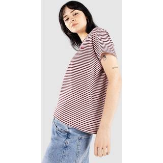 Levi's Perfect T-shirt - XS - anita stripe zinfadel