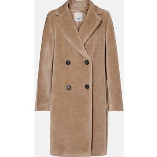'S Max Mara Roseto alpaca and wool coat - beige - M