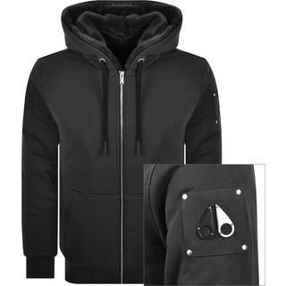 Moose Knuckles Classic Bunny Zip Hoodie Grey