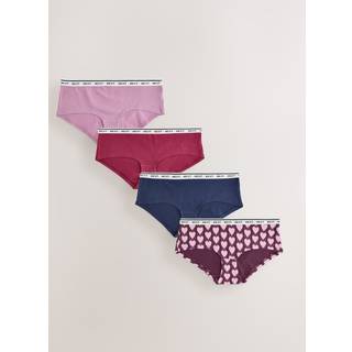 Next Bomulds-trusser med logo 4 -pakke