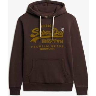 Superdry Superdry Brown Vintage Logo Heritage Relaxed Hoodie