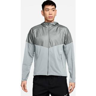 Nike Miler Running Jacket Men - Grey, Silver, Size L - grey